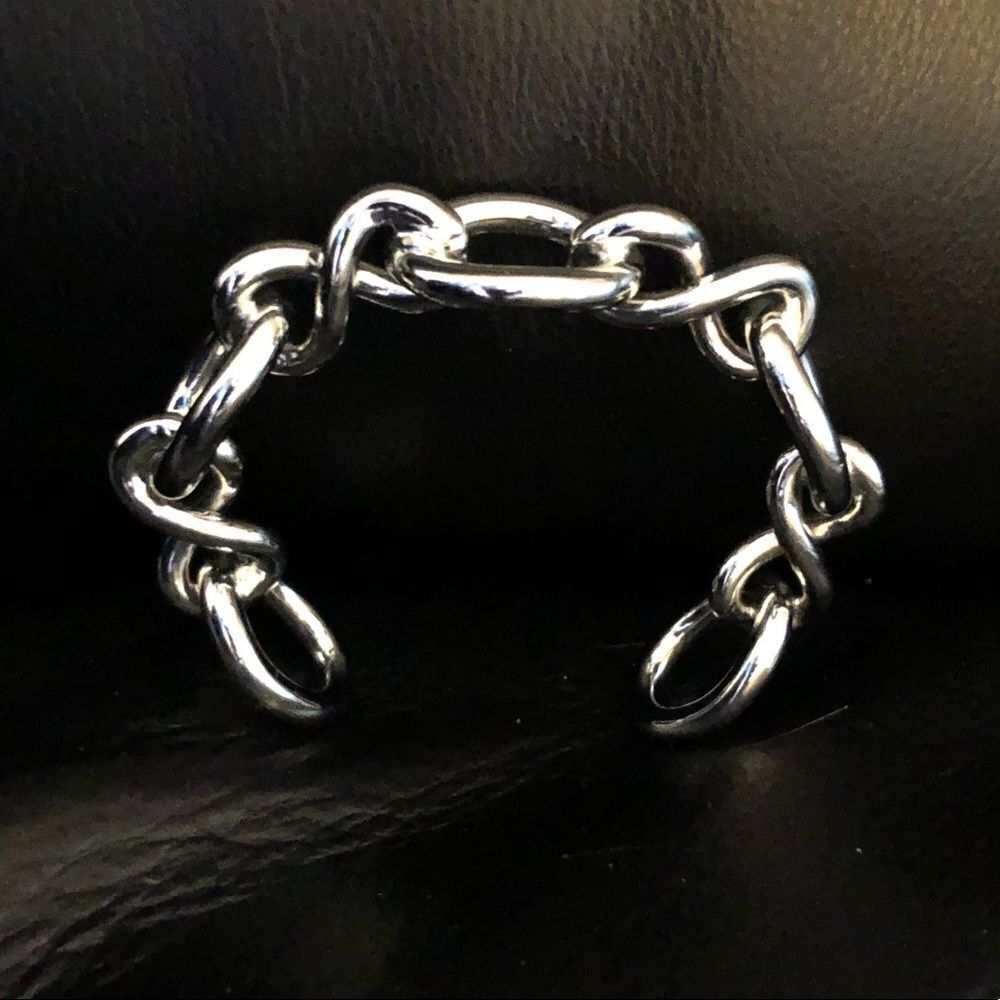 Infinity Cuff Bracelet Stainless Steel